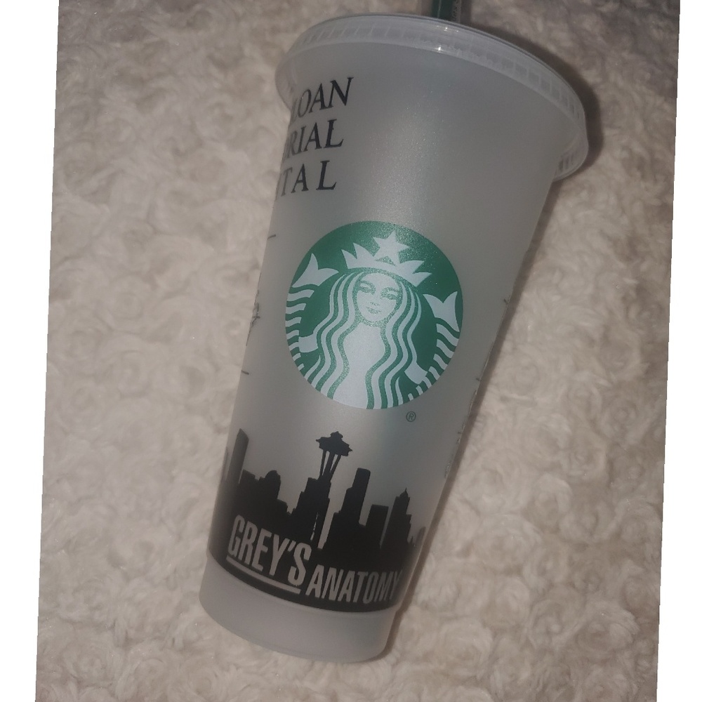 Greys Anatomy Starbucks Tumbler